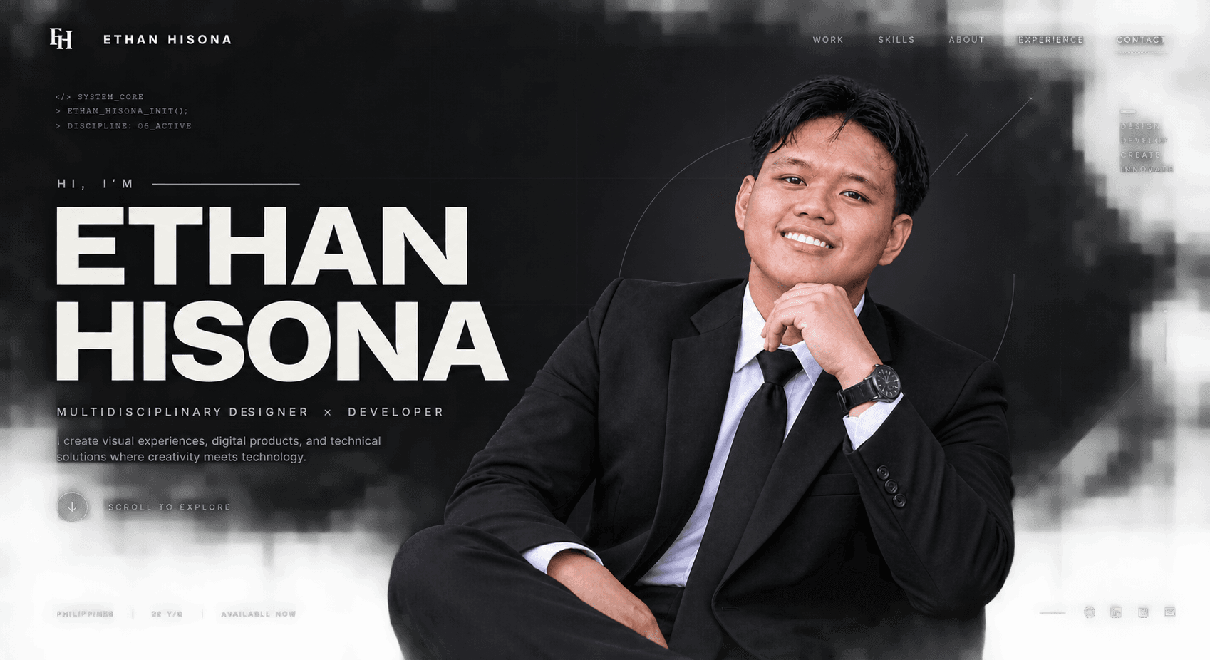 Interactive Portfolio Website
